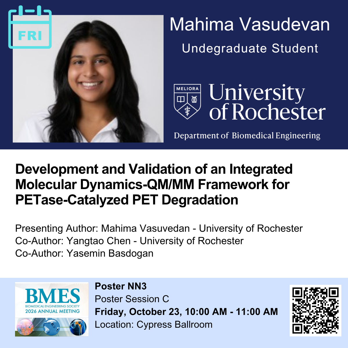 Mahima Vasudevan Presentation