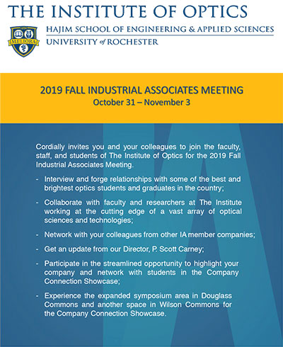 Fall 2019 IA invitation.