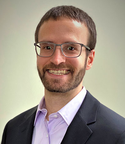 Research Assistant Professor Aaron Bauer.