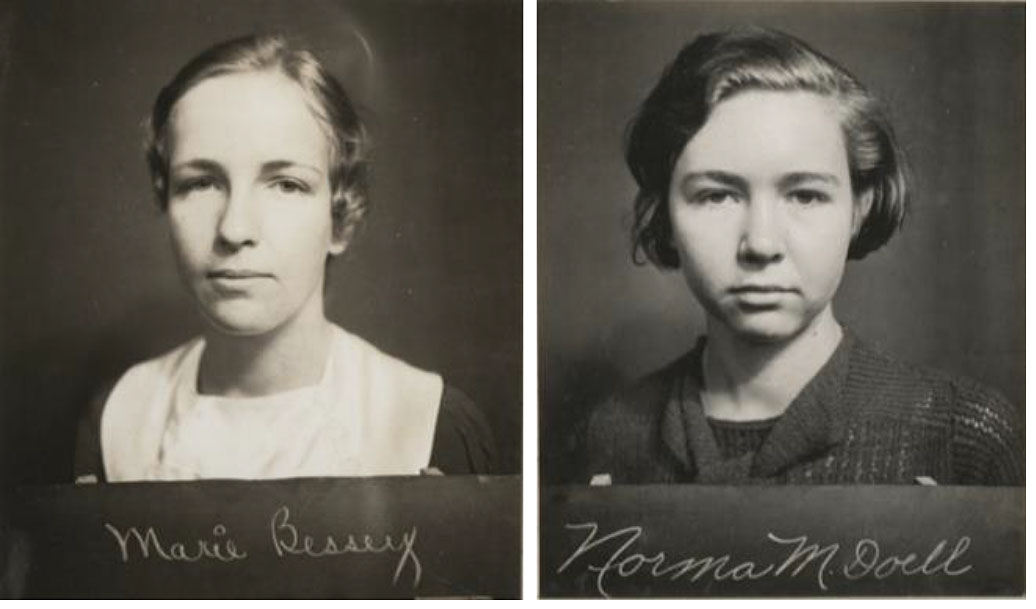 Headshots of Bessey and Doell.