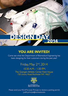 Design Day poster