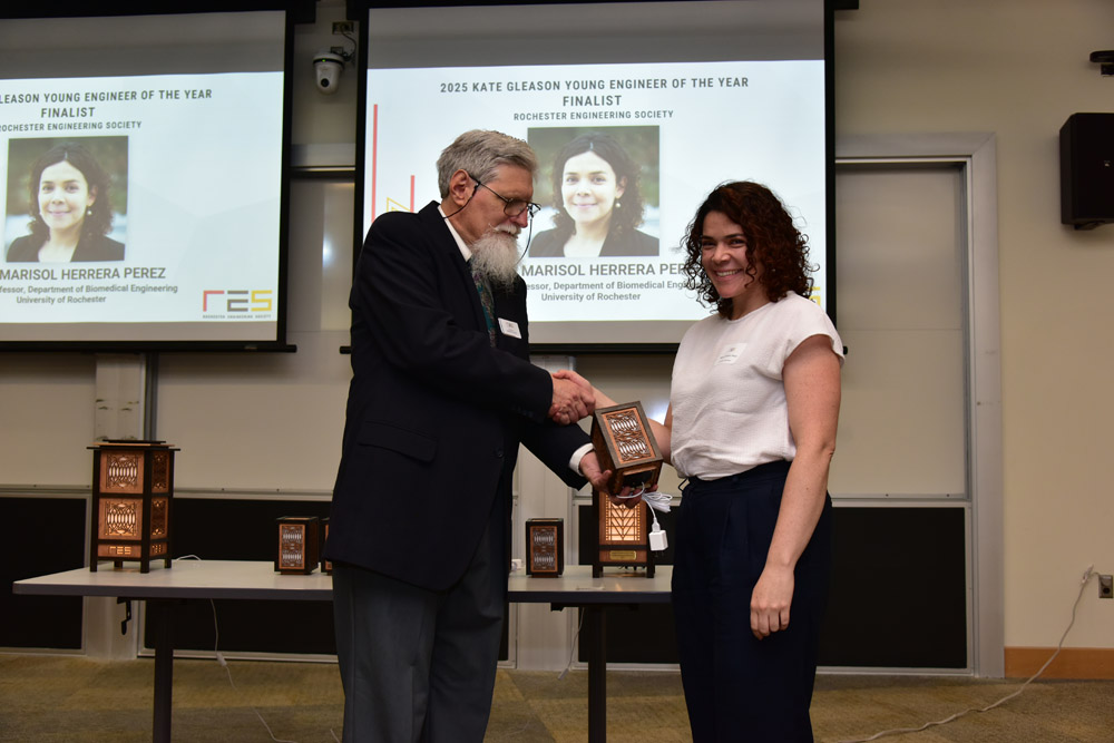 Dr. Herrera-Perez at RES celebration