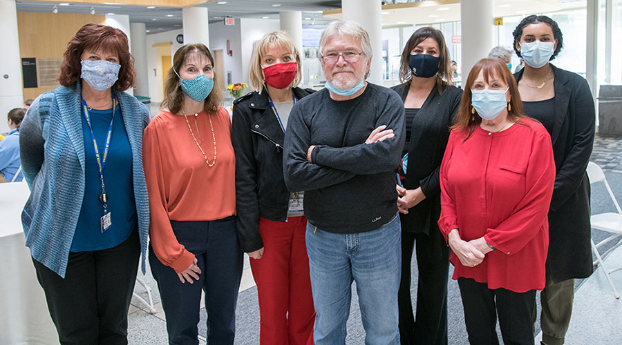 Art Salo in a group photo with his peers.