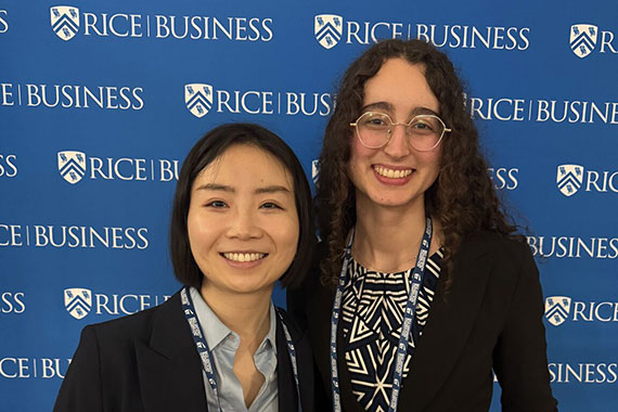 BME Students Chloe Chen and Isabelle Linares