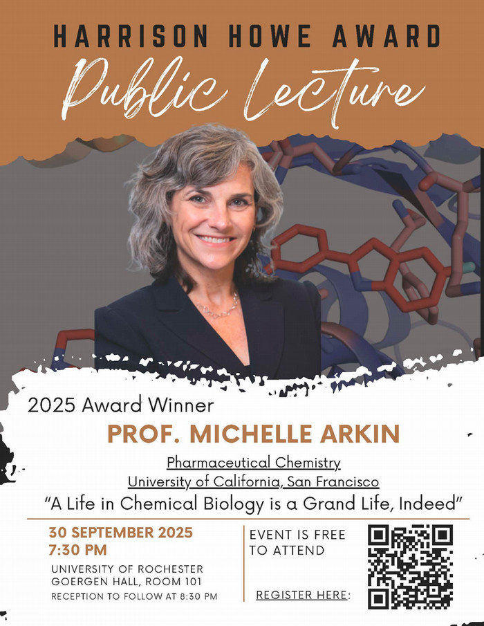 Flyer of the Howe Lecture, content on this webpage.
