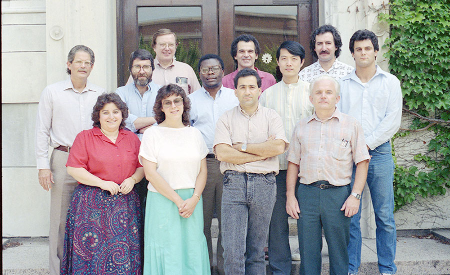 Group photo of the chemical engineering department.