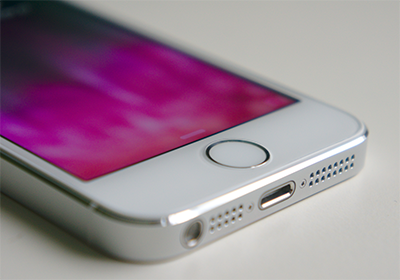 iPhone screen