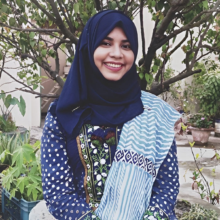 Headshot of Tasmia Almagir.