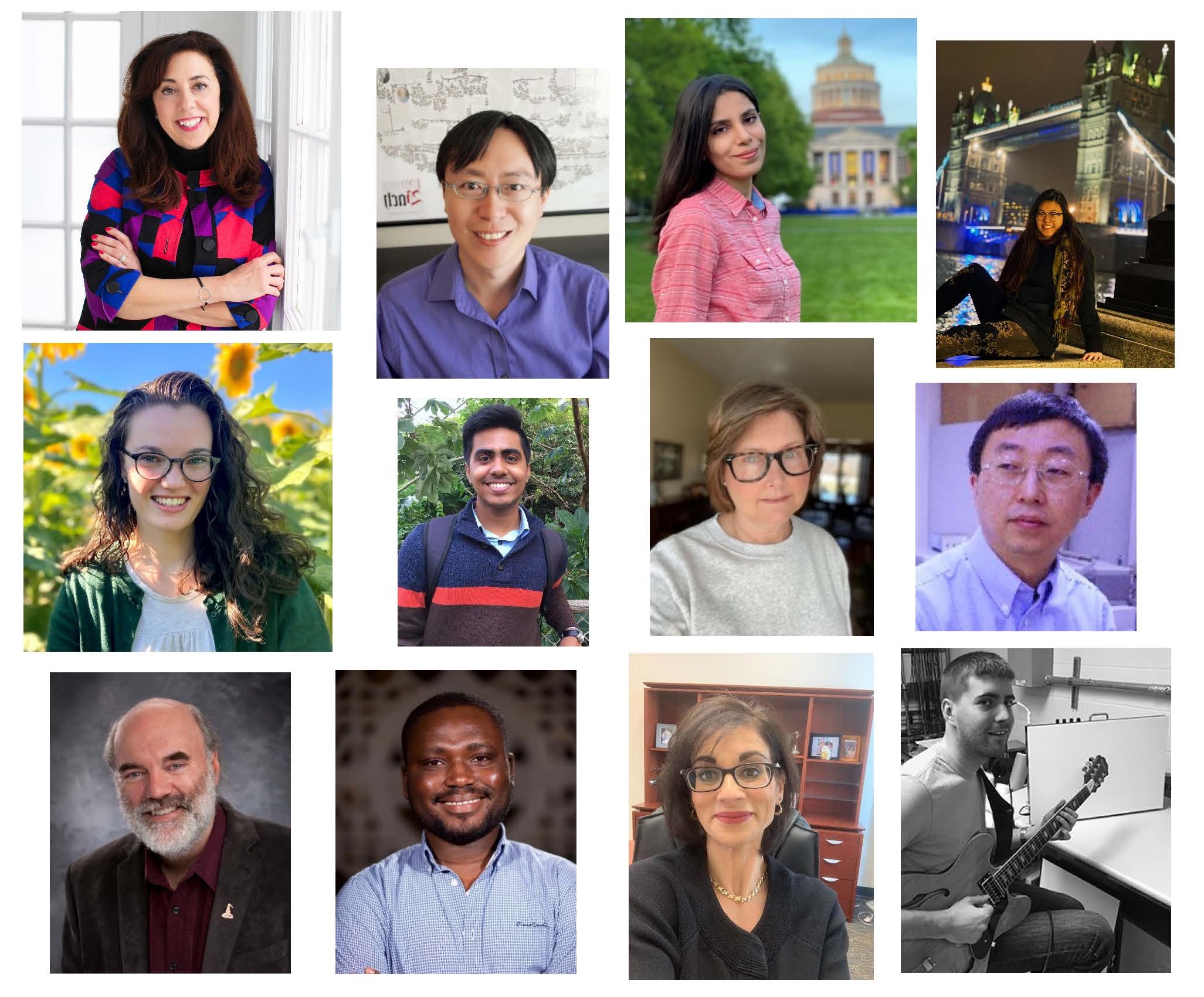 A collage of the DEI committee.