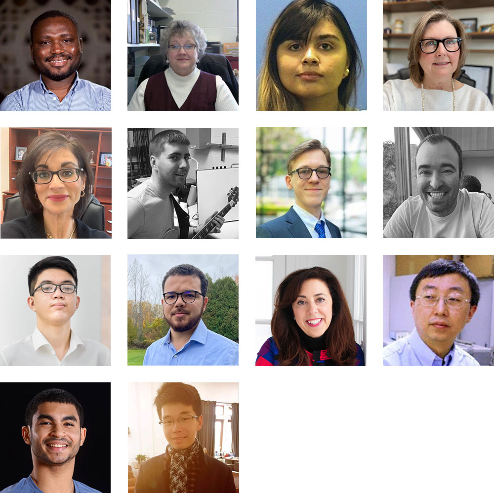 A collage of the DEI committee.