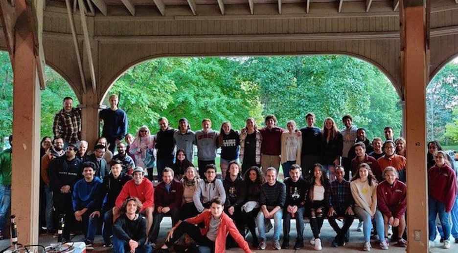 Group photo of the department.