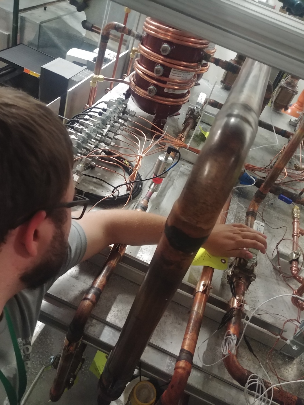 Peter Miklavcic working at ORNL