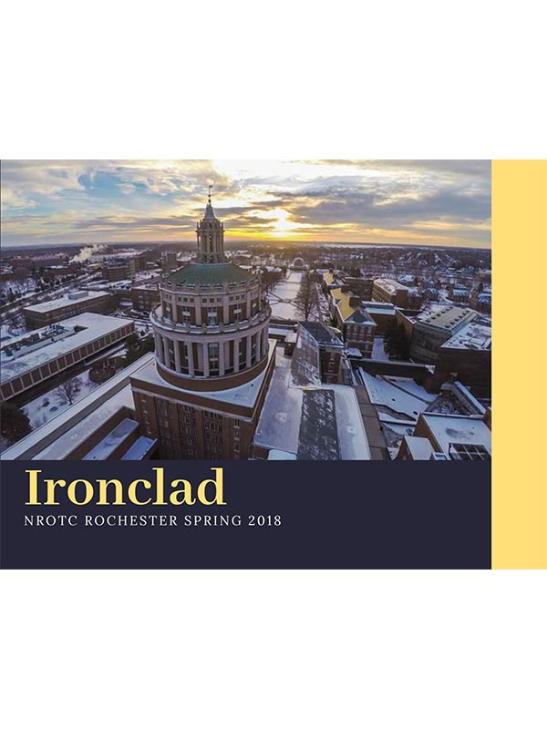 Cover page for 2018 newsletter, edition one.