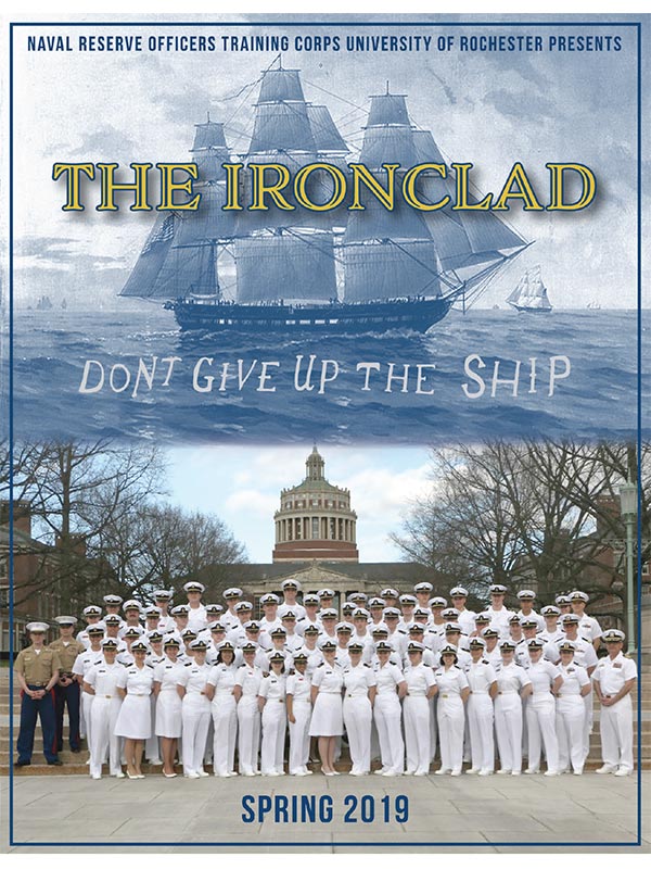 Cover page for 2019 newsletter, edition one.