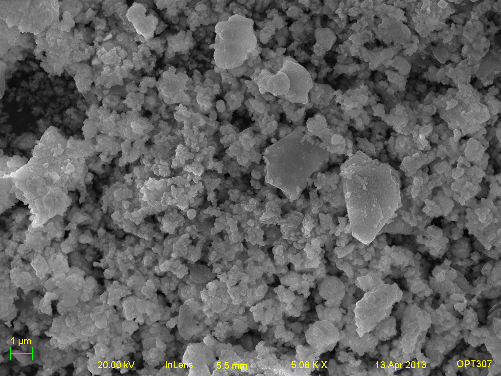 Secondry electron micrograph of A001-1C 5k