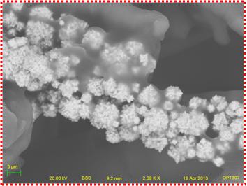 EDS column sample