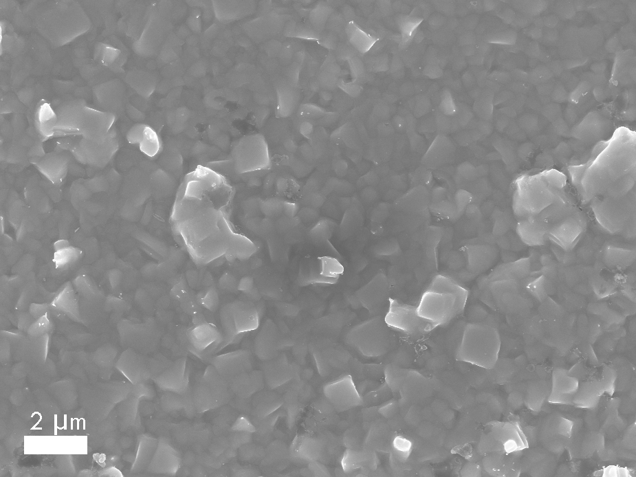 Cu-Sn film, Inlens image