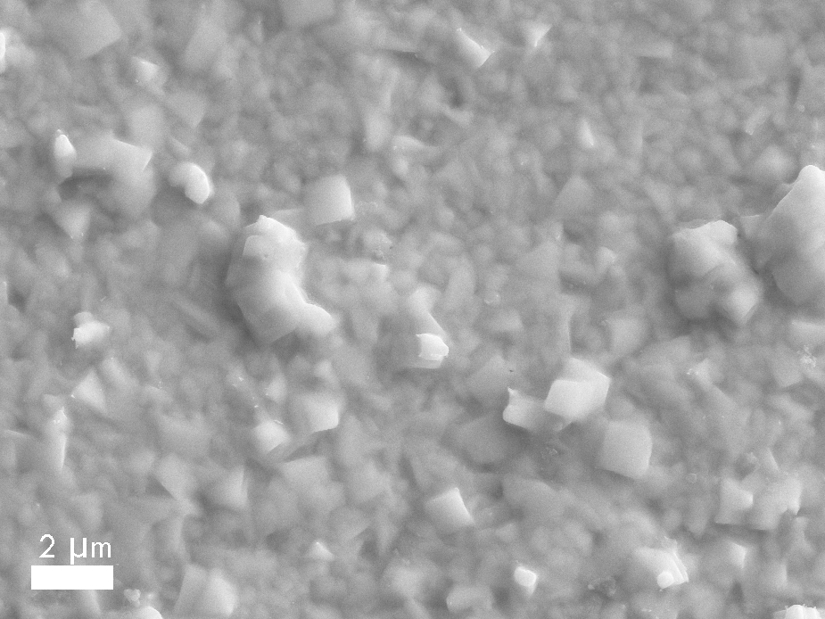 Cu-Sn film, SE2 image