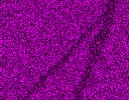 post-etched meteorite, crack EDX Fe Map