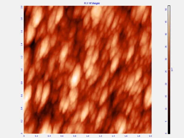 zip disk, 2um 2D AFM