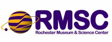 Logo for the Rochester Museum and Science Center