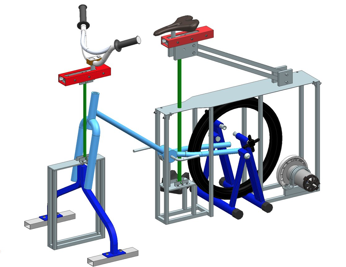 Image of the final bicycle Computer Automated Design