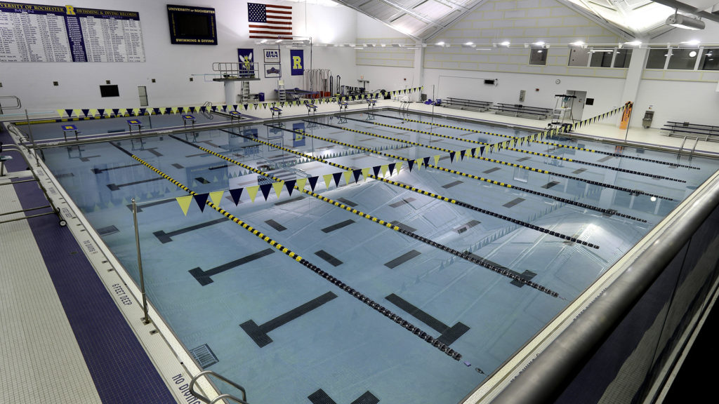 The Speegle-Wilbraham Aquatic Center; Tow Tank will be used in the center lanes.
