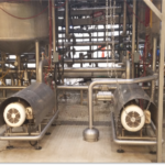 The problematic twin screw pumps in the LiDestri production lines