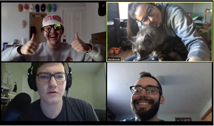 Virtual Meeting with the Manticore team members