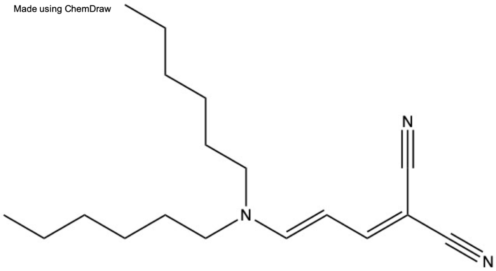 The molecular structure of LUV dye