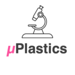 Team logo, depicting a microscope and the team name: “The µPlastics”.