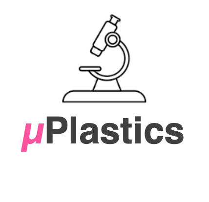 Feature image Team logo, depicting a microscope and the team name: “The µPlastics”.