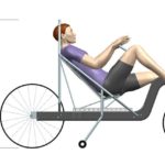Side view of our CAD model made in NX with a human model in the vehicle