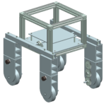3D model of the robot design.