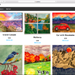 Application homepage