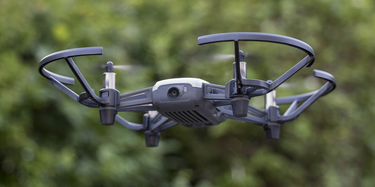 Front view of the DJI Tello drone