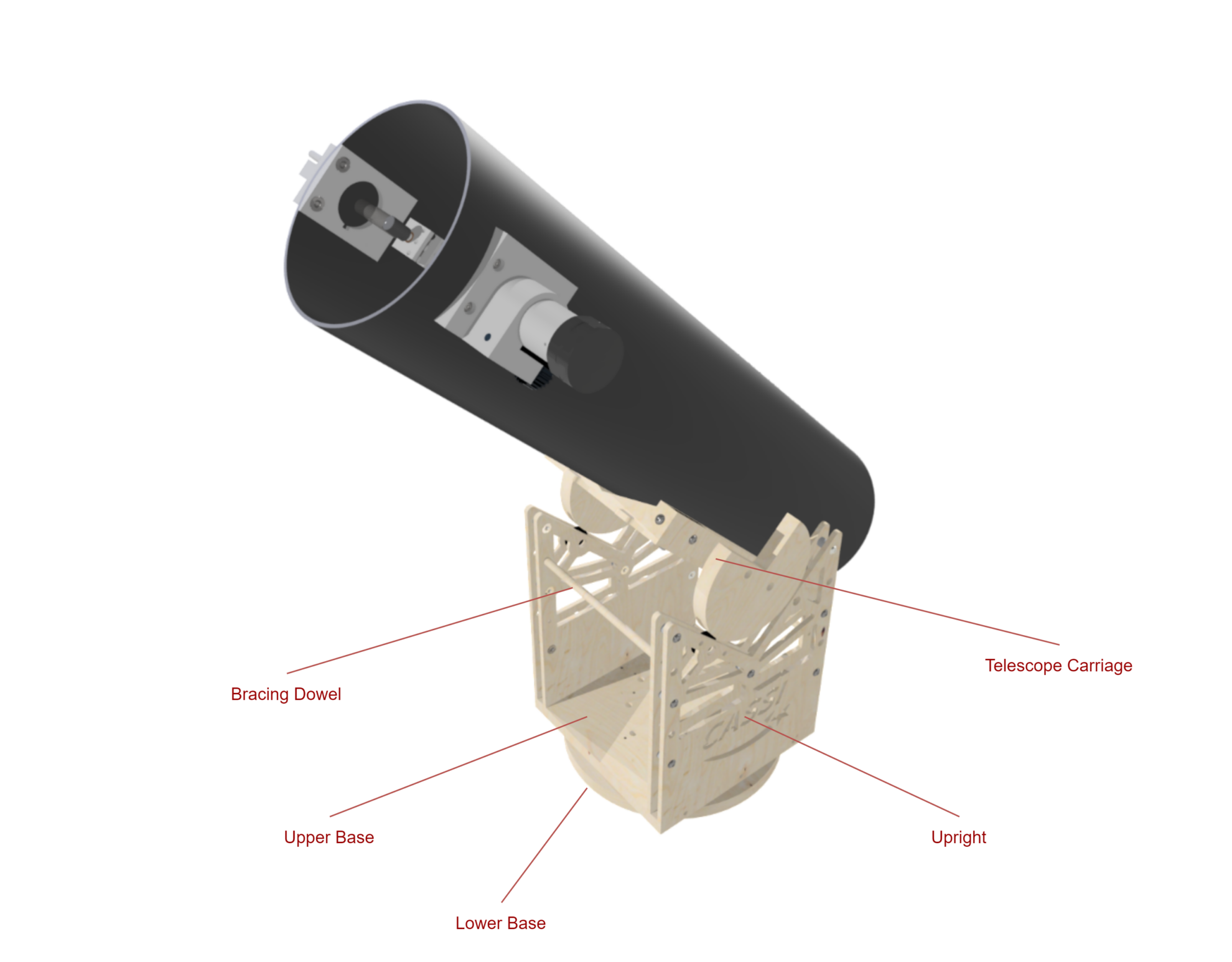 Nighthawk Solutions DIY Telescope Kit for Kids; Inspiration for Science