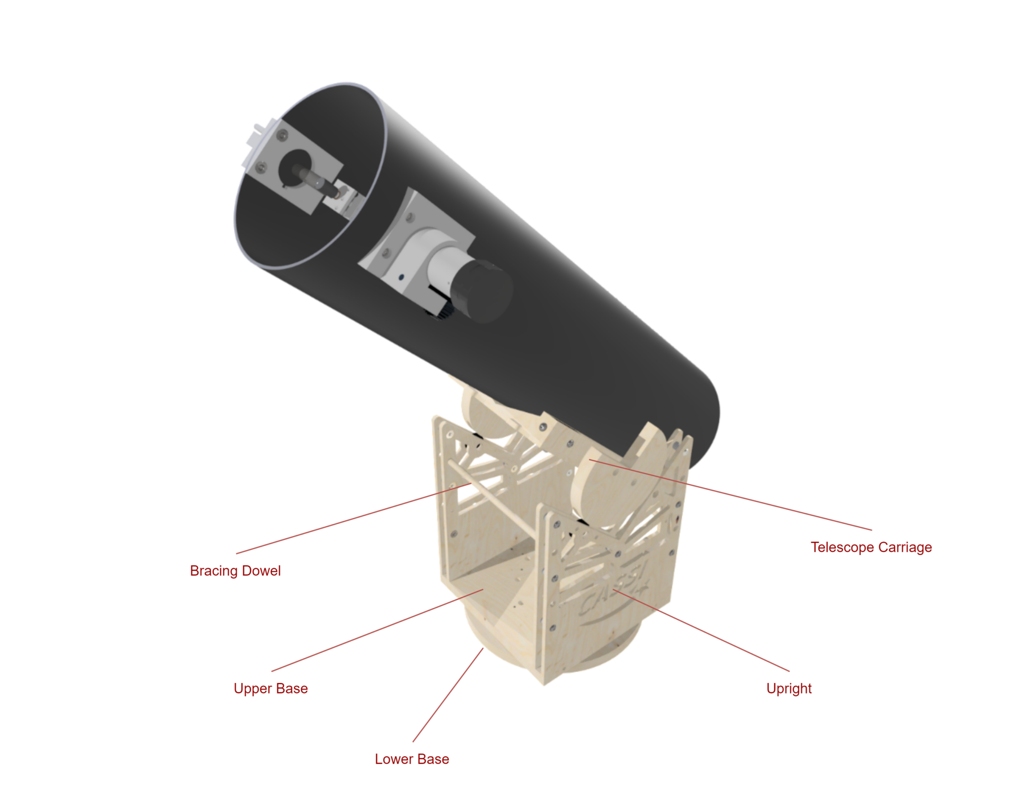 Nighthawk Solutions DIY Telescope Kit for Kids; Inspiration for Science